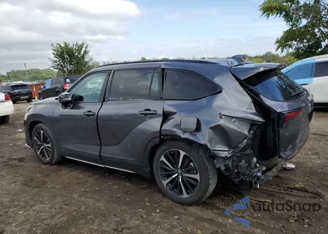 2021 Toyota Highlander Xse из США, поврежденный, VIN 5TDLZRBH0MS080638